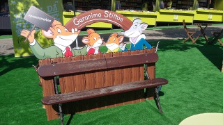 Geronimo Stilton na Feira do Livro!