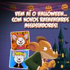 Buuuuu! Chegaram os Ratavatares de Halloween!
