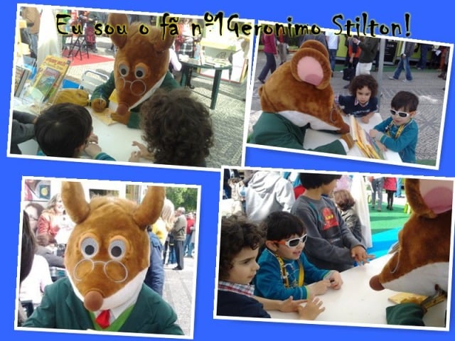 Vencedores do passatempo Geronimo Stilton