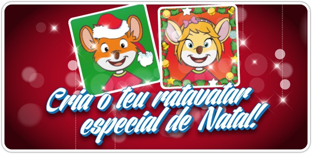 Cria o teu Ratavatar de Natal!