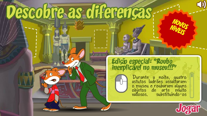 Joga com o Stilton!