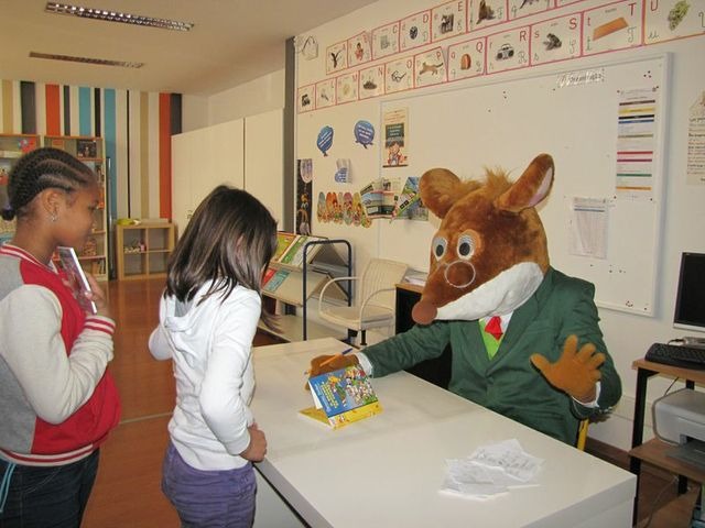 Fotografias do Geronimo nas Escolas!