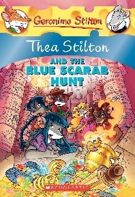 Thea Stilton #11: Thea Stilton and the Blue Scarab Hunt