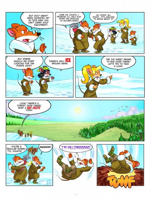 Comic 5 The Great Ice Age Scheda Leggi Geronimo Stilton