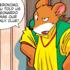 Comic #6 "Who Stole the Mona Lisa?"