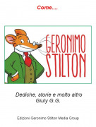 Dediche, storie e molto altroGiuly G.G. - Come....