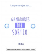 Rima - Los personajes son...