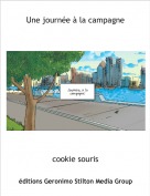 cookie souris - Une journ&eacute;e &agrave; la campagne