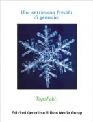 TopoFabi. - Una settimana freddadi gennaio.
