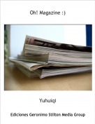 Yuhuiqi - Oh! Magazine :)