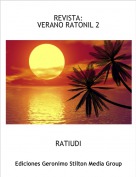 RATIUDI - REVISTA:VERANO RATONIL 2