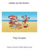Filip Crousen - Lekker op het strand...