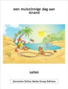salies - een muiszinnige dag aan strand