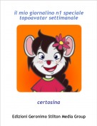 certosina - il mio giornalino n1 speciale topoavatar settimanale