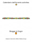 Blogger di Sogni🎁 - Calendario dell'Avvento activities ⭐