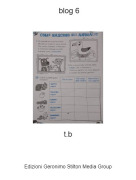 t.b - blog 6