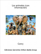 Conry - Los animales (con informaci&oacute;n)