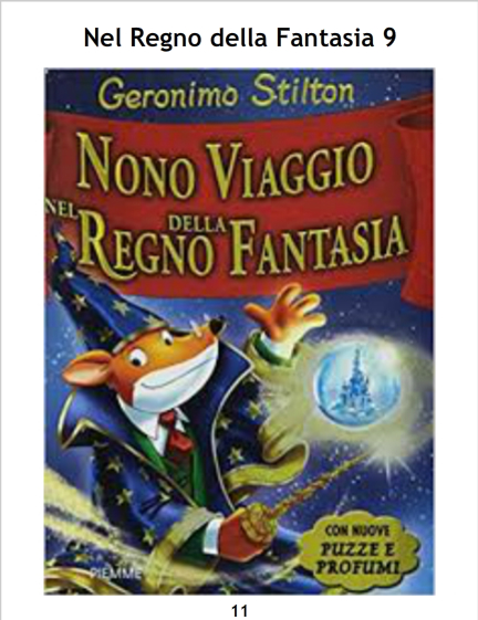 Viaggio nel regno della Fantasia: tutti i libri - Geronimo Stilton -  self-publishing & fan-fiction