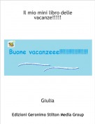 Giulia - Il mio mini libro delle vacanze!!!!!