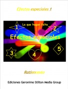 Ratiencesto - Efectos especiales 1