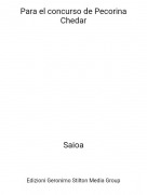 Saioa - Para el concurso de Pecorina Chedar