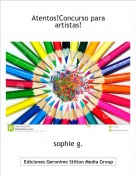sophie g. - Atentos!Concurso para artistas!
