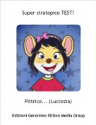 Pittrice... (Lucrezia) - Super stratopico TEST!