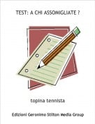 topina tennista - TEST: A CHI ASSOMIGLIATE ?