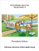 Periodista Stilton - Actividades para las Vacaciones 4
