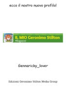 Gennaricky_lover - ecco il nostro nuovo profilo!