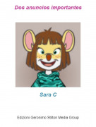 Sara C - Dos anuncios importantes