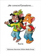 Ruc&iacute;a - &iquest;Me conoces?Ganadores...