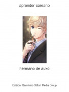 hermano de auko - aprender coreano
