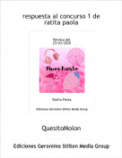 QuesitoMolon - respuesta al concurso 1 deratita paola
