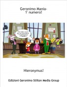 Hieronymus! - Geronimo Mania-1' numero!