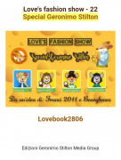 Lovebook2806 - Love's fashion show - 22Special Geronimo Stilton