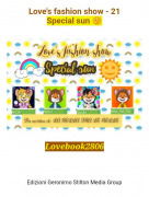 Lovebook2806 - Love's fashion show - 21Special sun 🌞