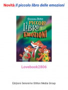 Lovebook2806 - Novit&agrave; Il piccolo libro delle emozioni
