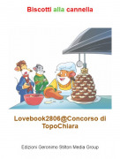 Lovebook2806@Concorso di TopoChiara - Biscotti alla cannella