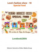 Lovebook2806 - Love's fashion show - 18Special food