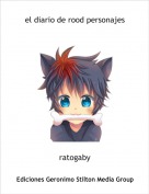 ratogaby - el diario de rood personajes