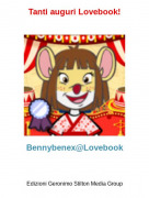 Bennybenex@Lovebook - Tanti auguri Lovebook!