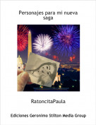 RatoncitaPaula - Personajes para mi nueva saga