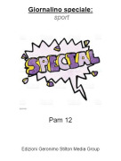 Pam 12 - Giornalino speciale: sport