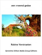 Robine Verstraeten - een vreemd gedoe