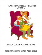 BRECCOLA SPACCAMETEORE - IL MISTERO DELLA VILLA DEI          QUINTILI