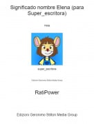 RatiPower - Significado nombre Elena (para Super_escritora)