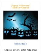 Ratoncita00 - &iexcl;Happy Halloween!-Revista especial-