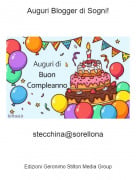 stecchina@sorellona - Auguri Blogger di Sogni!