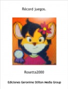 Rosetta2000 - R&eacute;cord juegos.